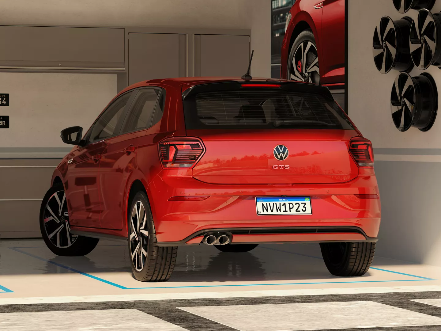 traseira polo gts